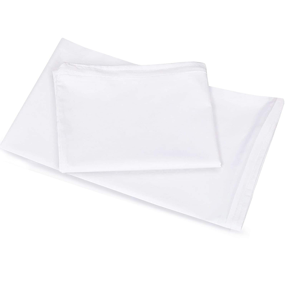 Pure Cotton Or Poly-Cotton Bag Style Pillow Case