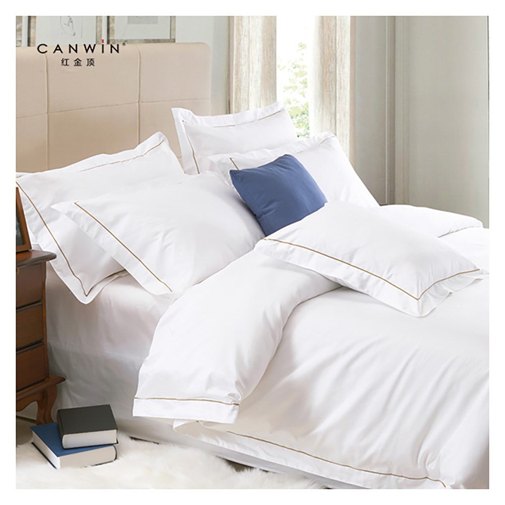 Pure Cotton Or Poly-Cotton Yarn Embroidery Duvet Cover