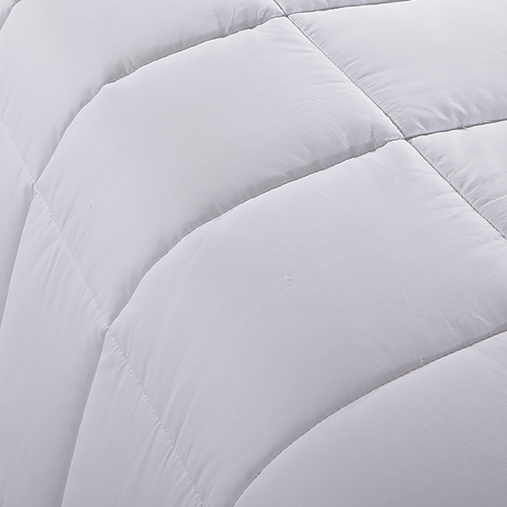 Pure Cotton Or Poly Plain Fabric Knife Edge Style Microfiber Duvet Insert