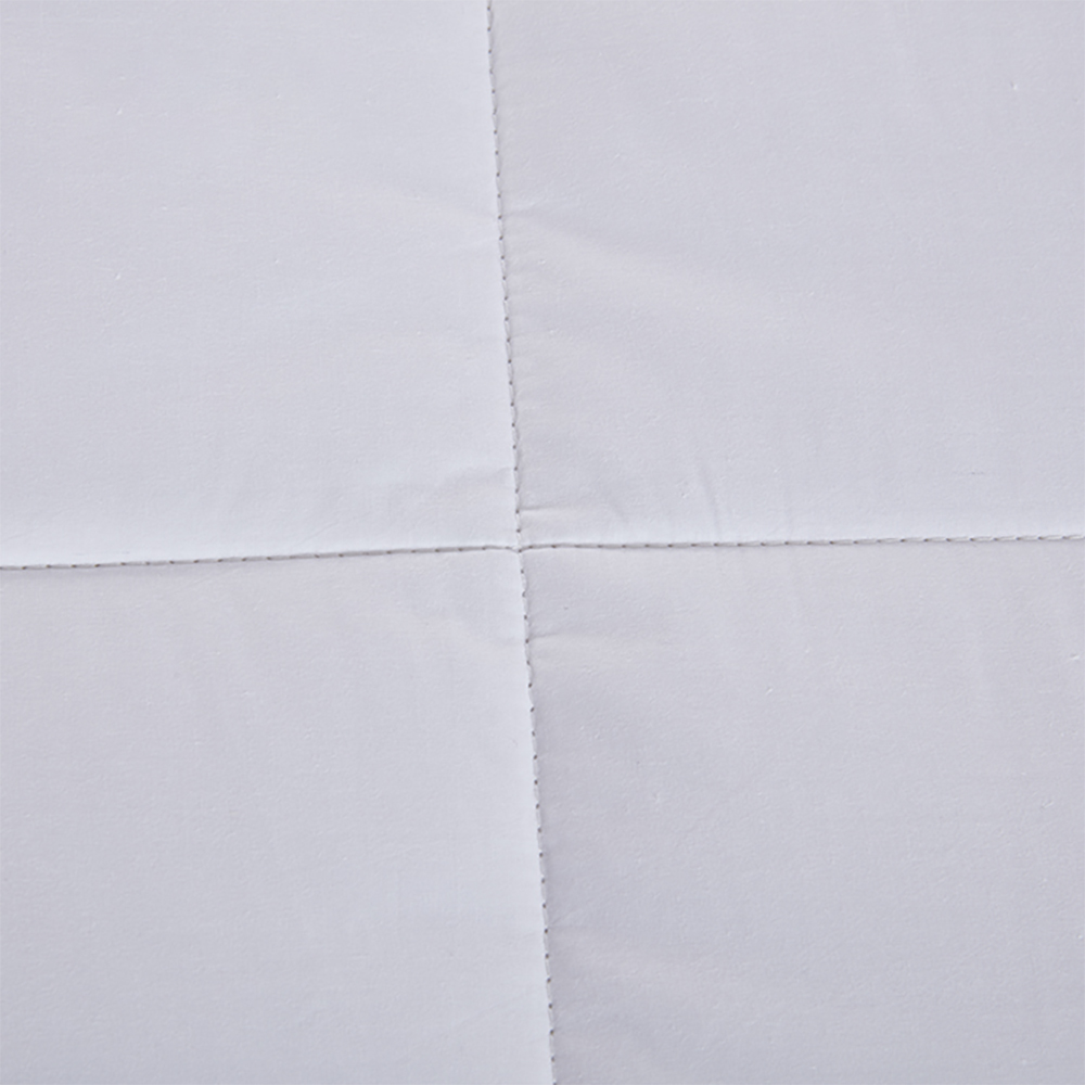 Pure Cotton Or Poly Plain Fabric Single or Double Stitch with Piping edge Microfiber Duvet Insert