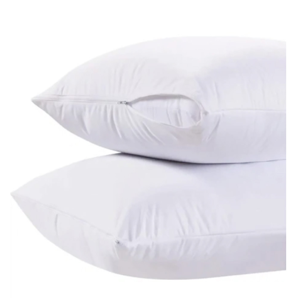 Pure Cotton Or Poly-Cotton Zipper Style Pillow Protector