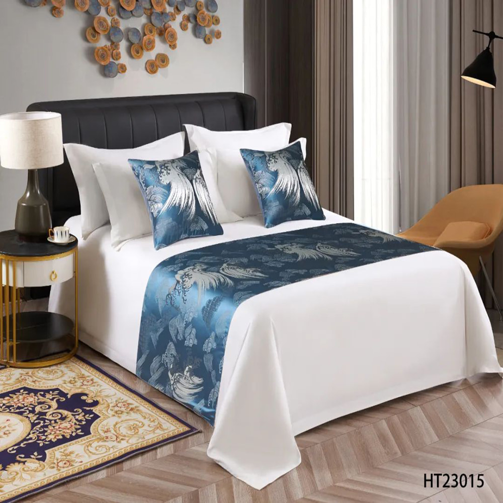 Polyester  Printed Bed Runner