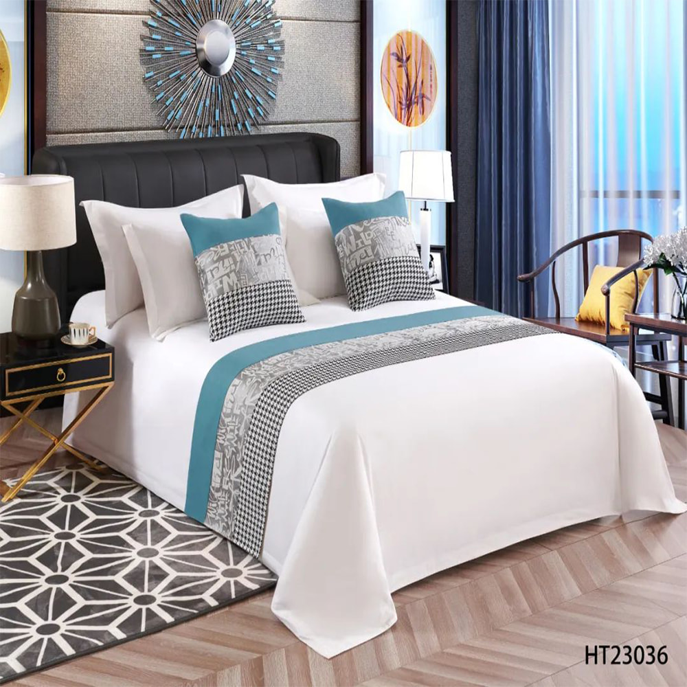 Polyester  Printed Bed Runner