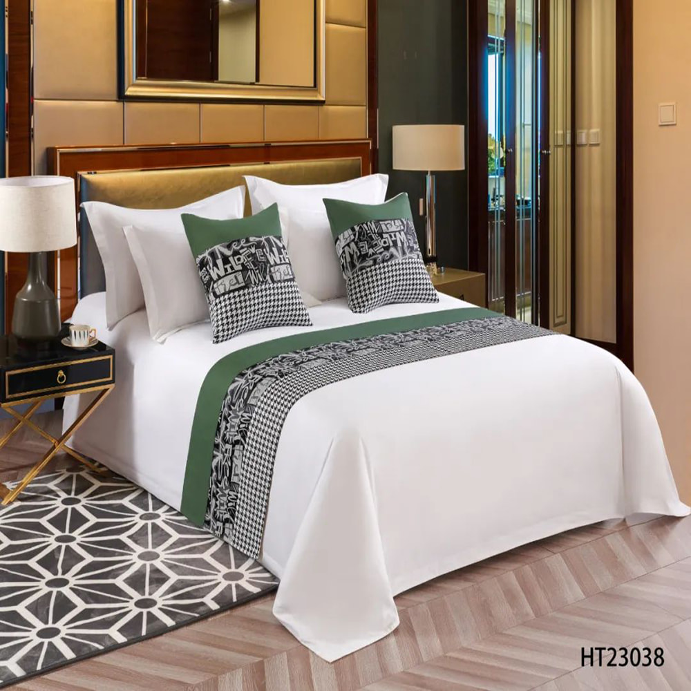 Polyester  Printed Bed Runner