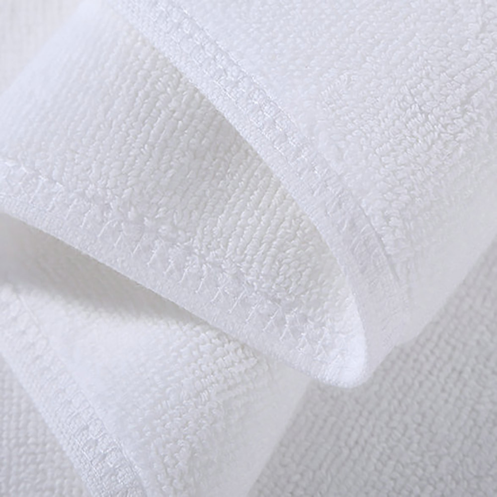 21S/2 Pure Cotton Plain Bath Mat