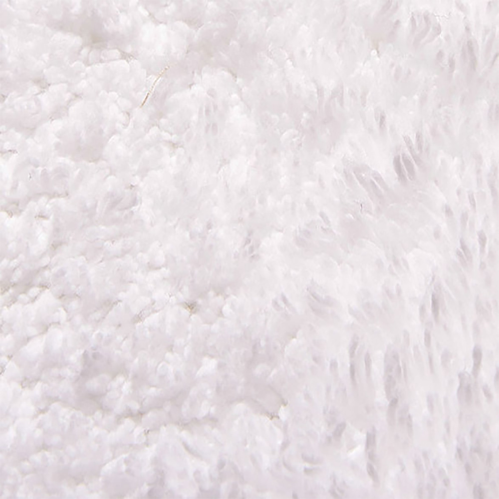 Pure Cotton Tufted, Polyester Non-Slip Bottom Bath Rug Mat