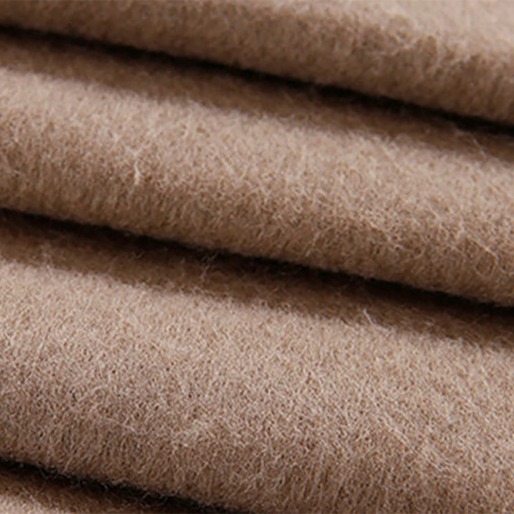 550gsm Polyester Or Wool Fabric Camel Blanket