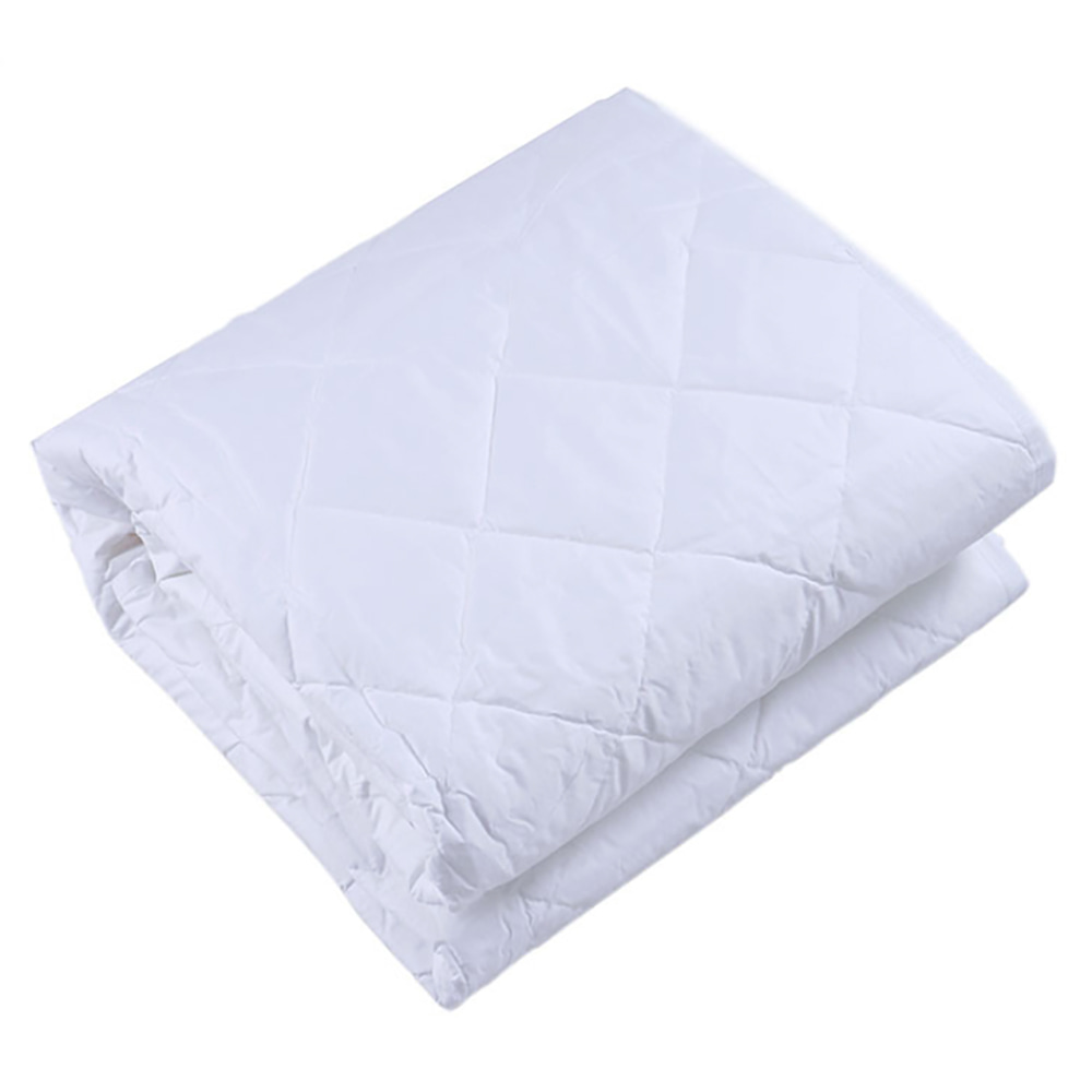 Pure Cotton Or Poly-Cotton Fabric Diamond Pattern Conventional Mattress Protector