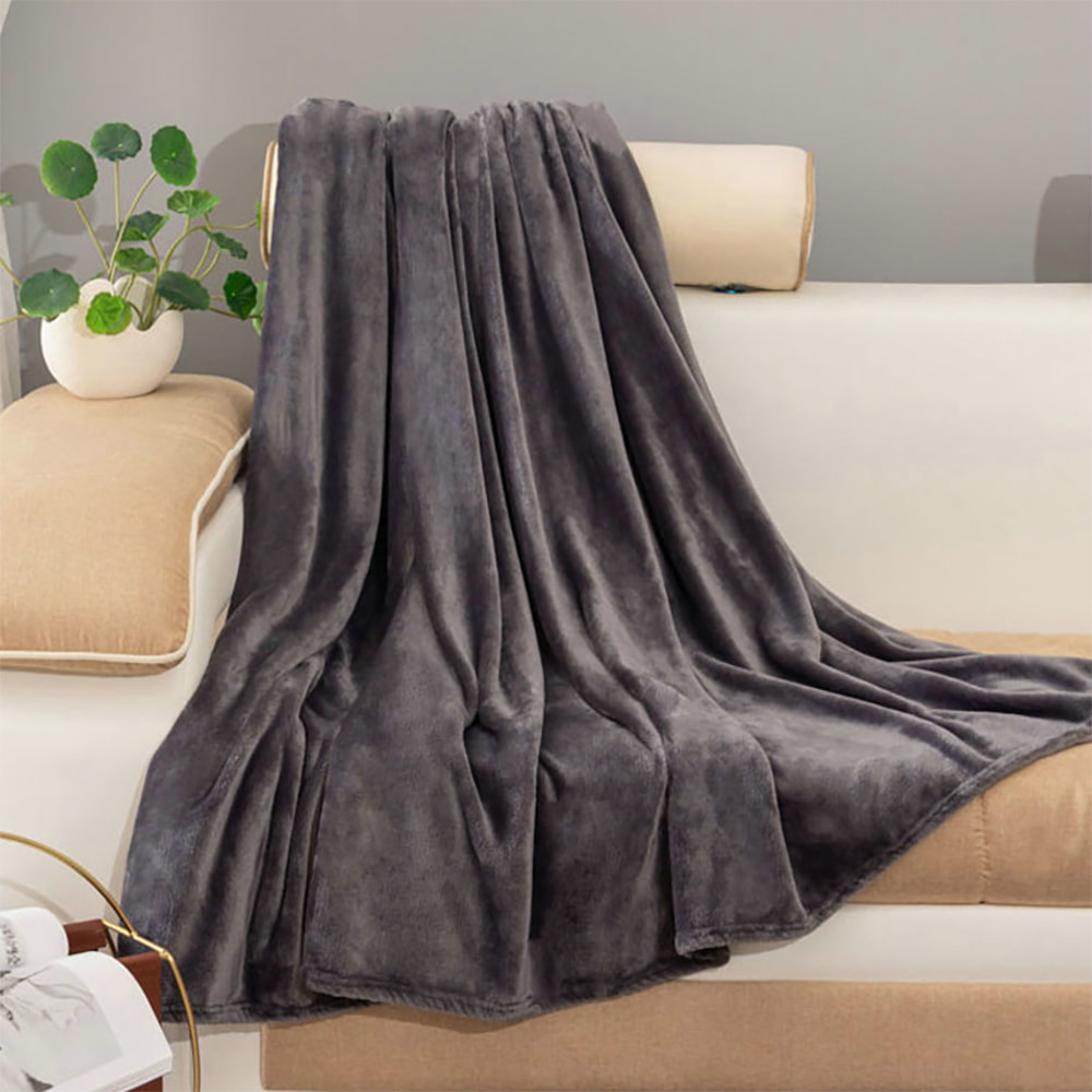 300gsm Polyester Flannel Blanket