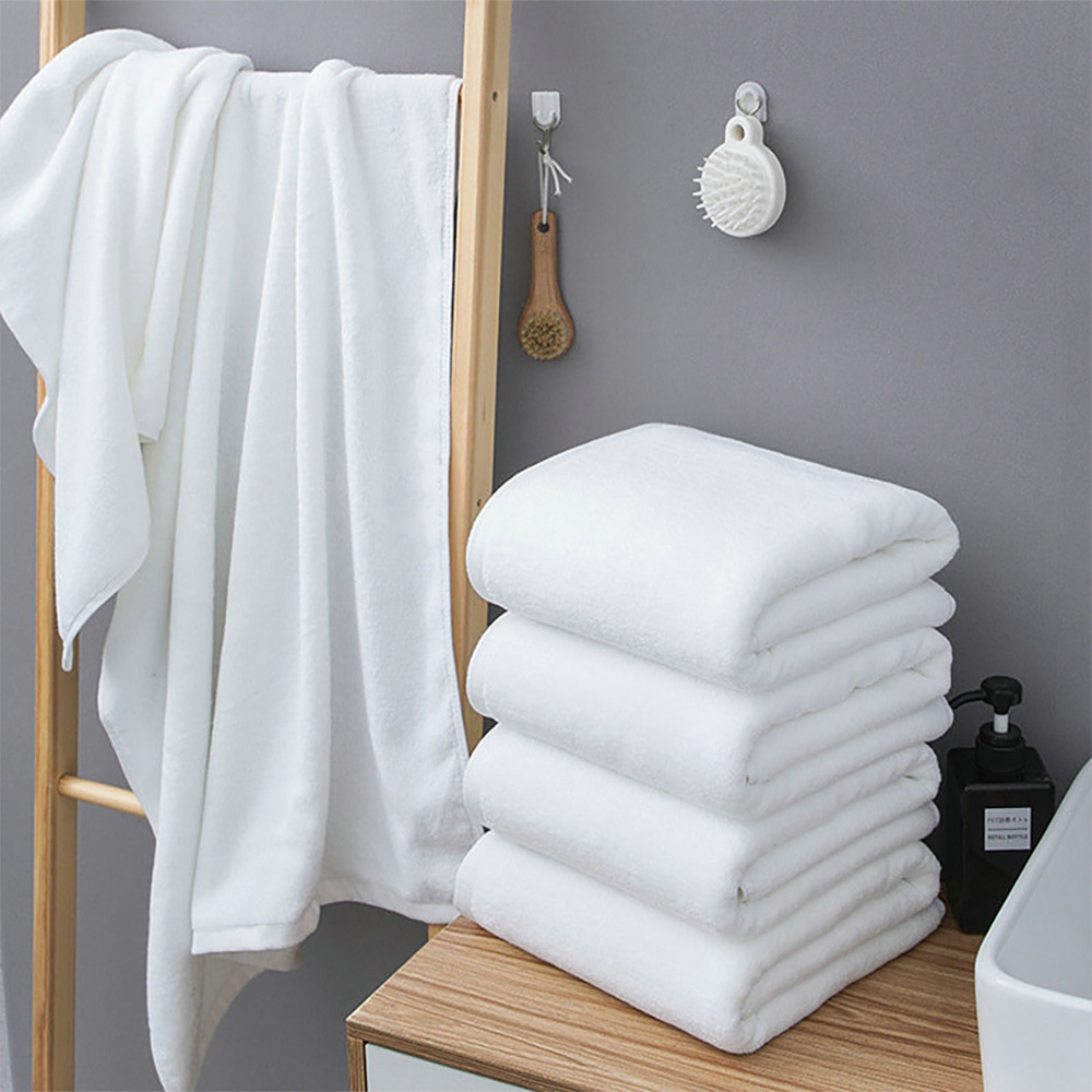 Pure Cotton Plain Bath Towel