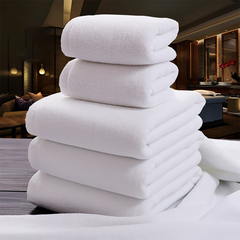 Pure Cotton Plain Bath Towel