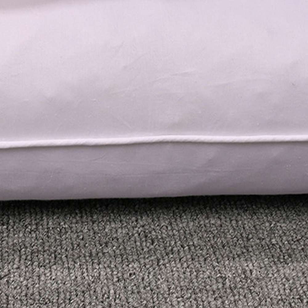 Pure Cotton Or Poly Down-Proof Plain Fabric Single or Double Stitch with Piping edge Microfiber Pillow Insert